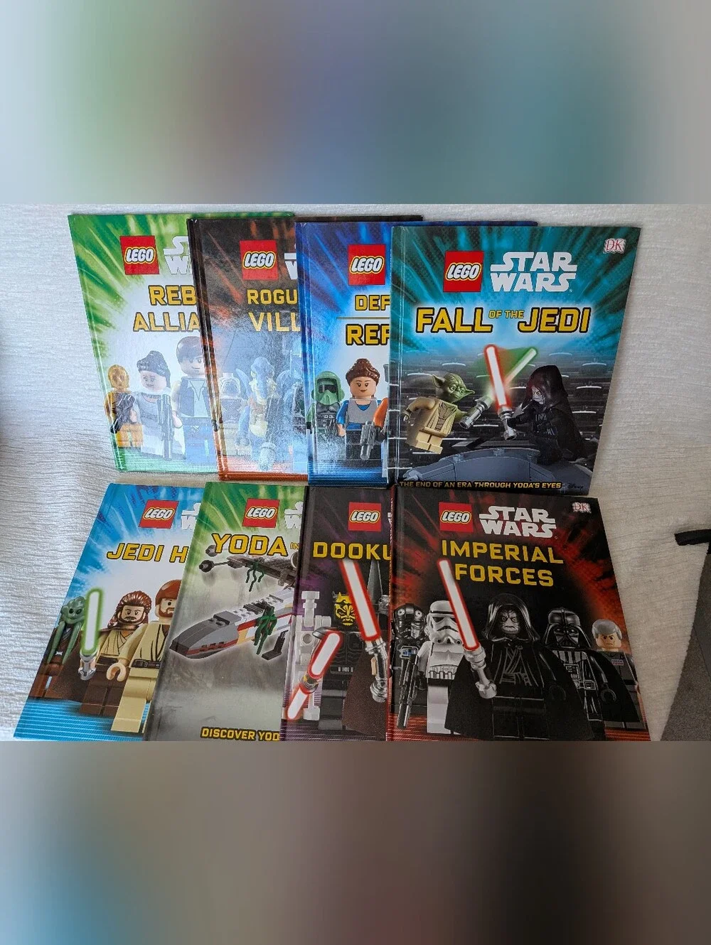LEGO Star Wars Kids Book Collection - Hardbacks Set Of 8 Like New
